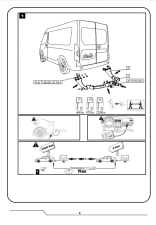 Фаркоп на Газель NEXT цельно металлический фургон 2016-, Газель NEXT бортовая, кроме удлиненной базы 2016- без подрезки бампера. Тип шара: F. Нагрузки 2500/120 кг, масса фаркопа 27,1 кг (без электрики в комплекте) - 5614-F Oris от магазина ФаркопРос